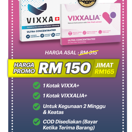 Pakej Pasangan Nikmat (1 Vixxa 1 Vixxalia  )